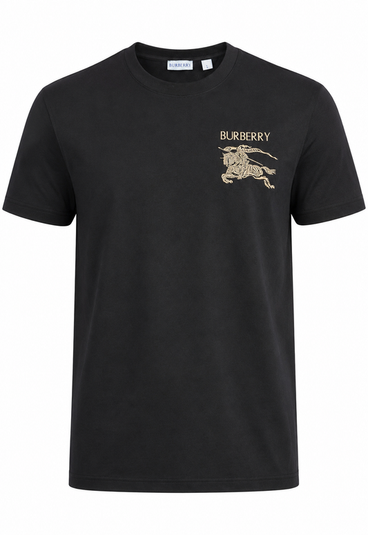 Burberry T-shirt da uomo Nero