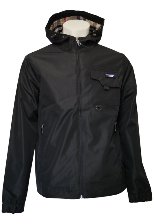 Burberry Herren Windjacke Schwarz