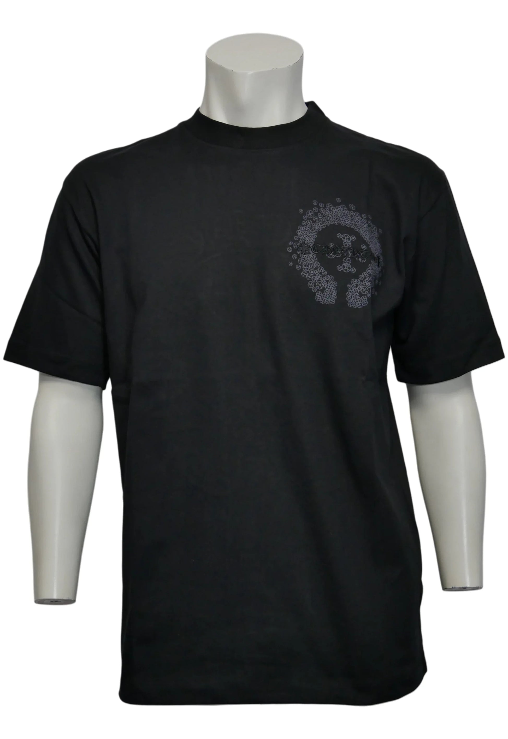 Chrome Hearts Herren T-Shirt Schwarz - Original Designer Marken Outlet - Salvin Store