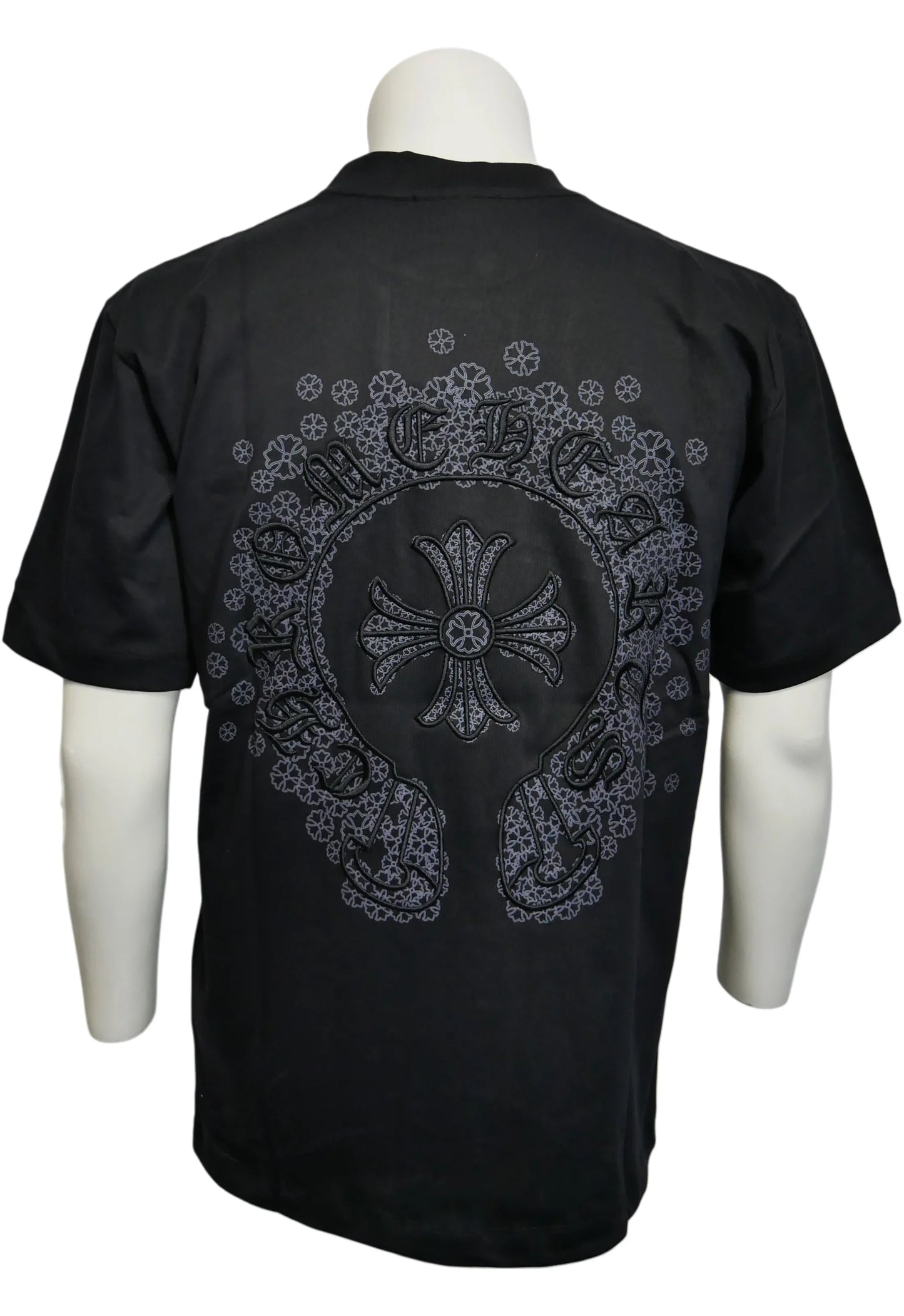 Chrome Hearts Herren T-Shirt Schwarz - Original Designer Marken Outlet - Salvin Store