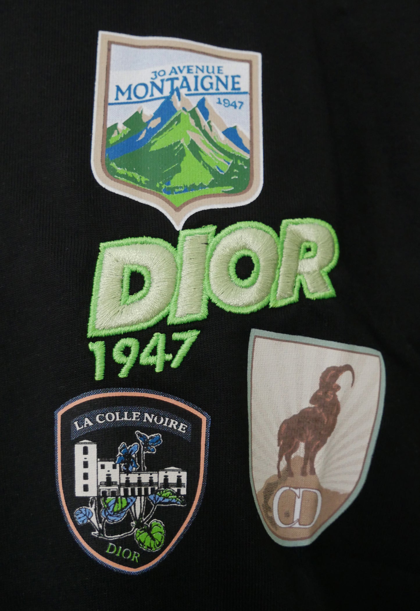 Dior Herren T-Shirt Schwarz