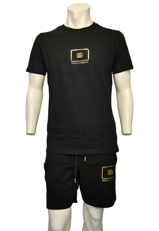 Dolce & Gabbana Men's Short Tracksuit, Black