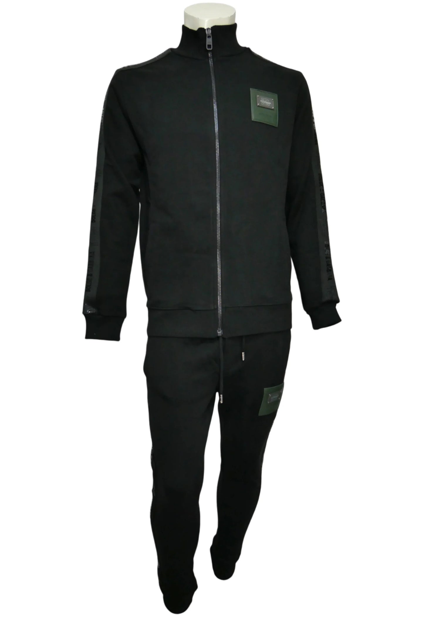 Dolce & Gabbana Herren Trainingsanzug Schwarz - Original Designer Marken Outlet - Salvin Store