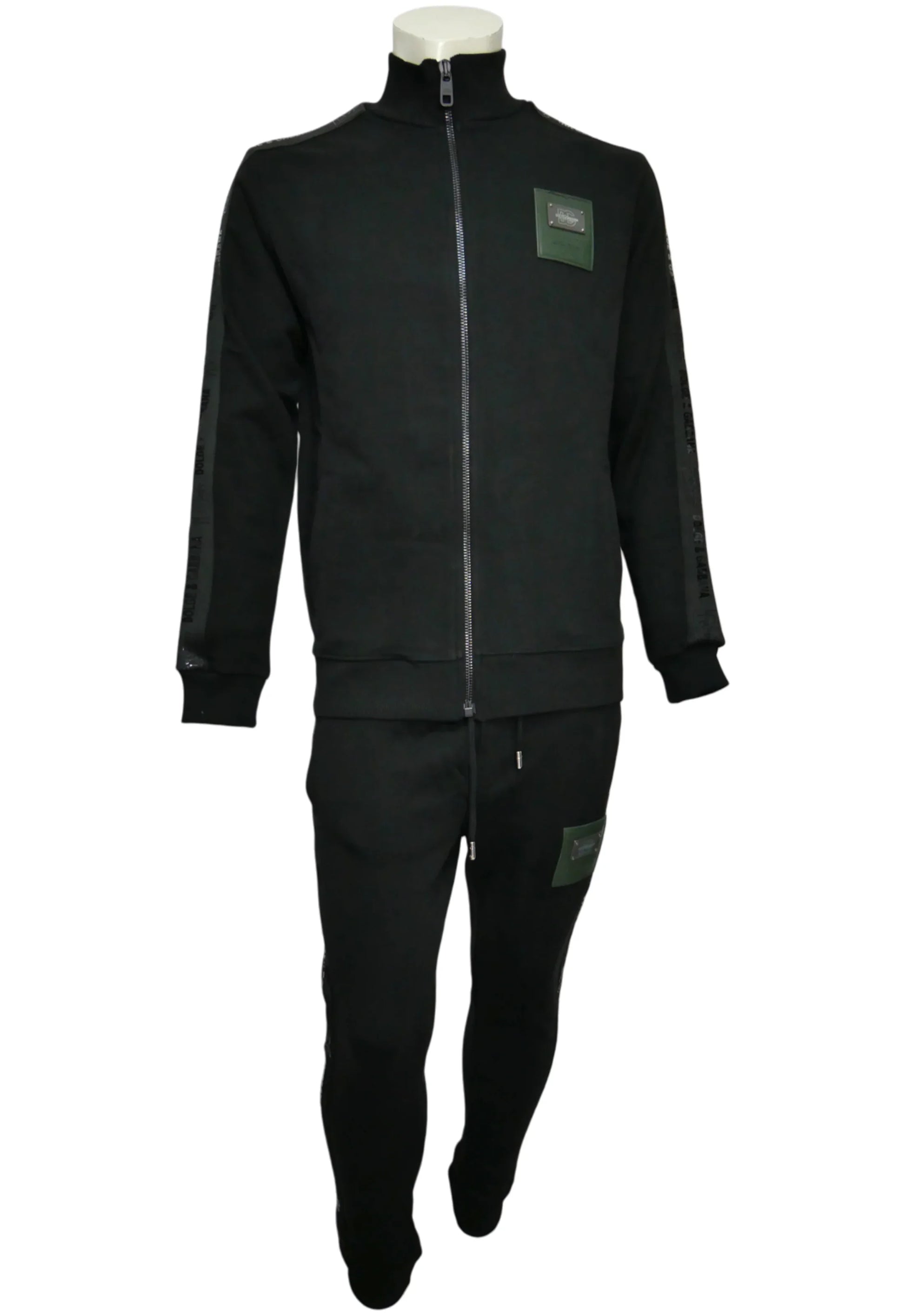 Dolce & Gabbana Herren Trainingsanzug Schwarz - Original Designer Marken Outlet - Salvin Store