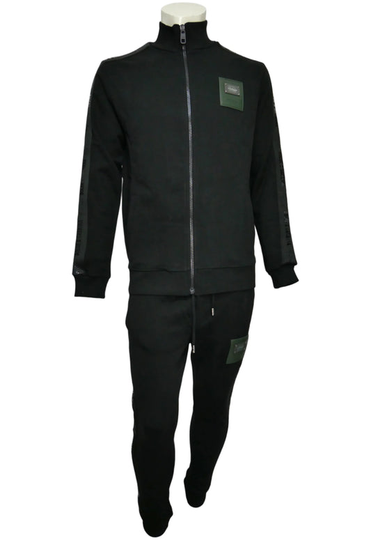 Dolce & Gabbana Herren Trainingsanzug Schwarz - Original Designer Marken Outlet - Salvin Store