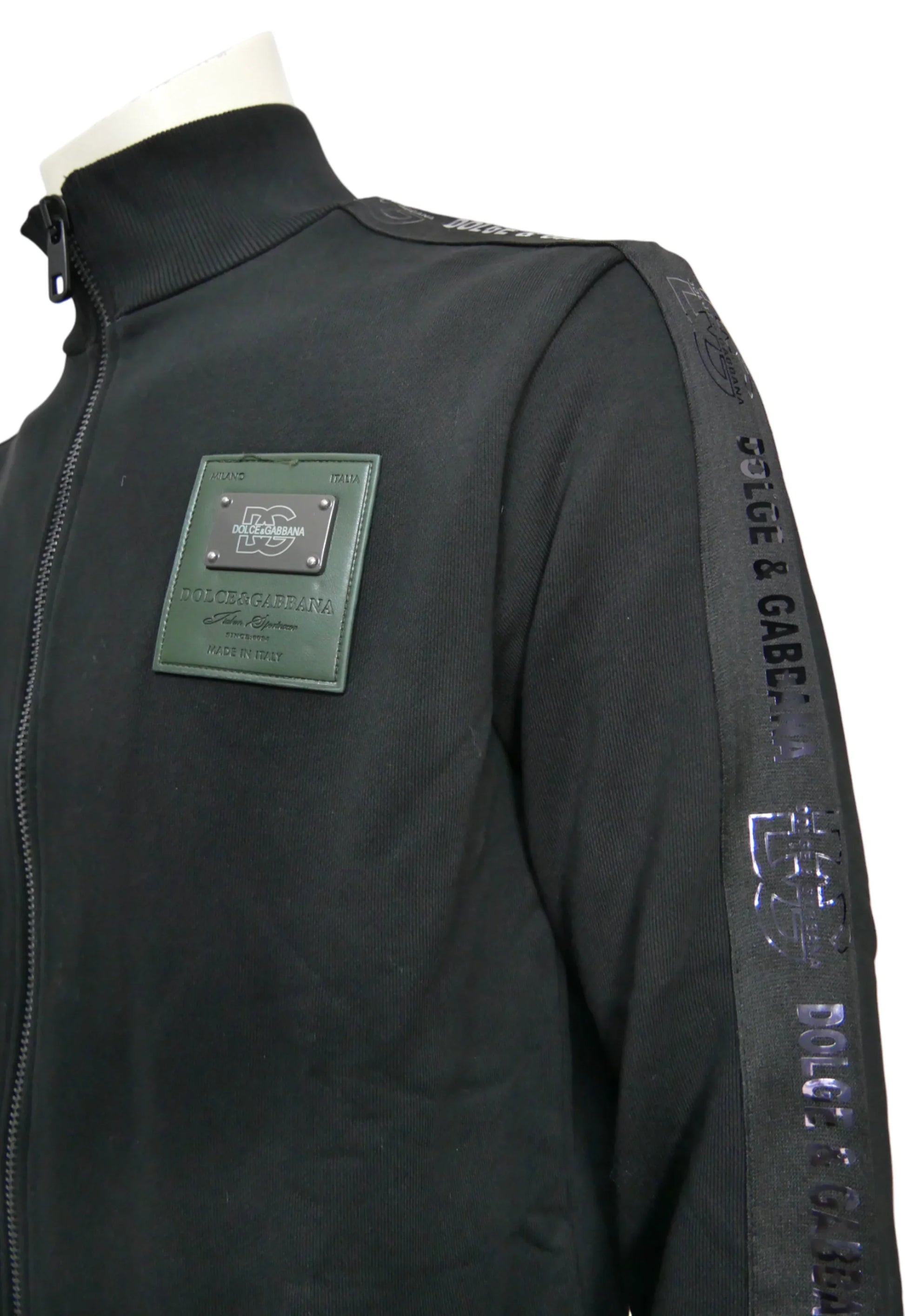 Dolce & Gabbana Herren Trainingsanzug Schwarz - Original Designer Marken Outlet - Salvin Store