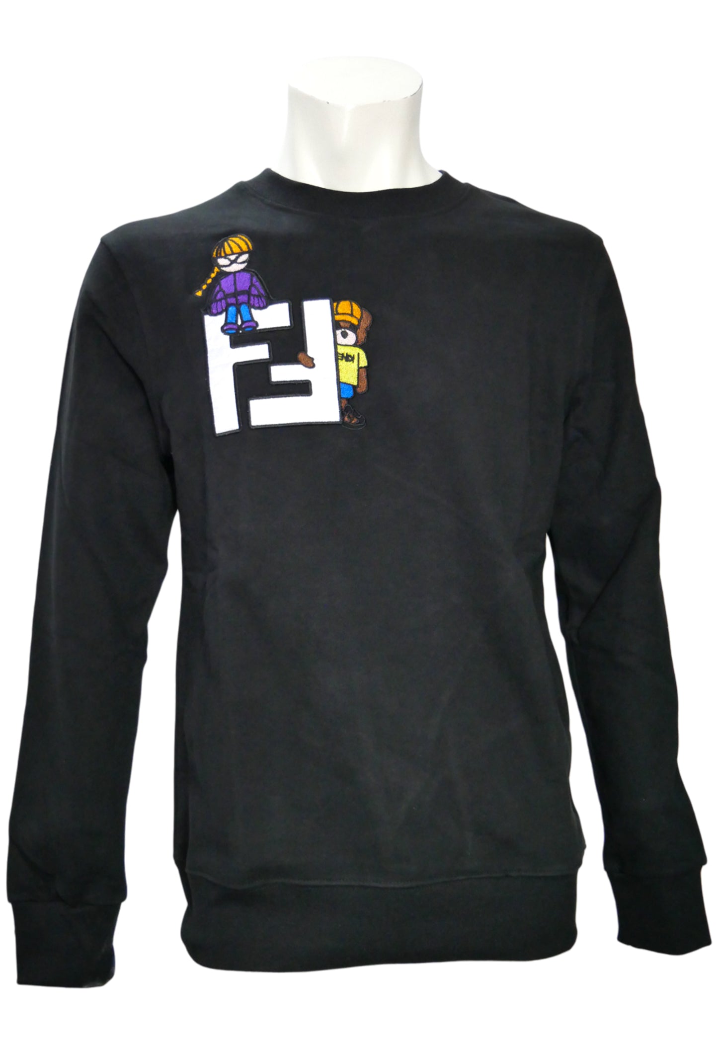 Fendi Herren Pullover, Sweatshirt Schwarz