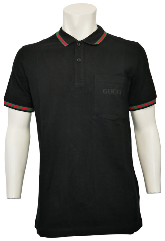 Gucci Heren Polo Zwart