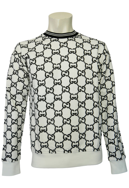 Gucci Heren Sweater Wit