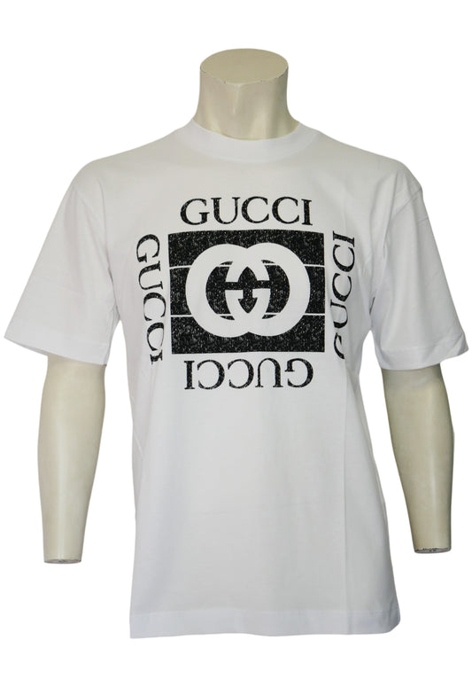 Gucci Herren T-Shirt Weiß