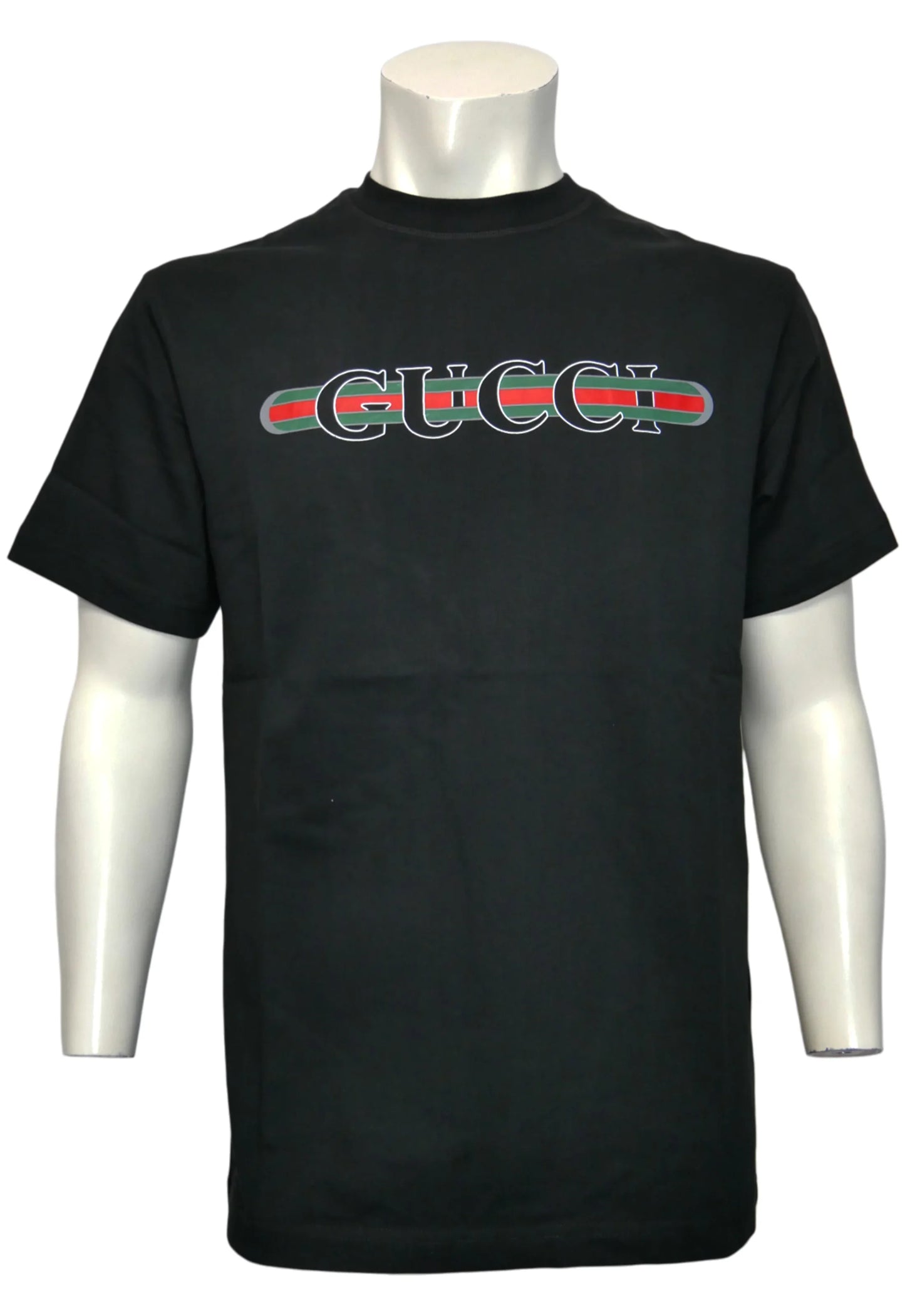 Gucci Herren T-Shirt Schwarz - Original Designer Marken Outlet - Salvin Store