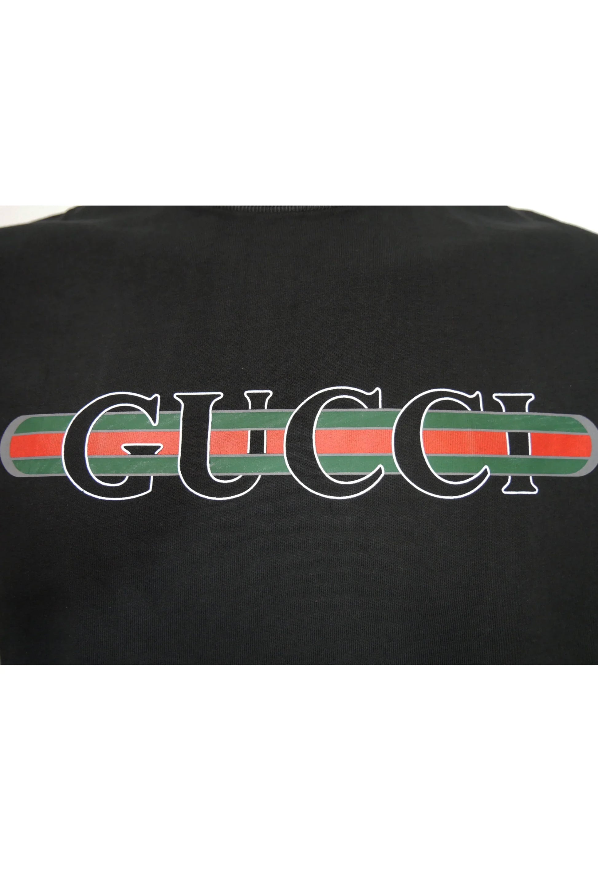 Gucci Herren T-Shirt Schwarz - Original Designer Marken Outlet - Salvin Store