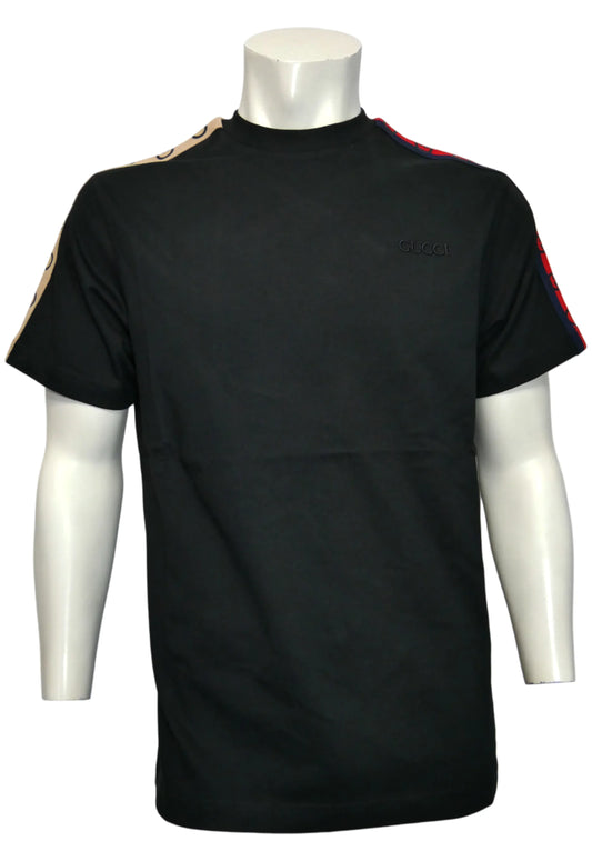 Gucci Herren T-Shirt Schwarz - Original Designer Marken Outlet - Salvin Store