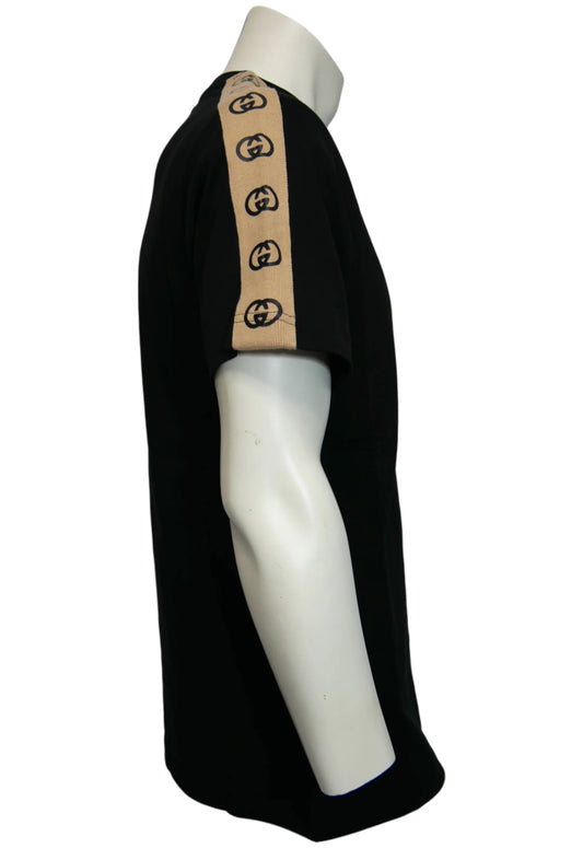 Gucci Herren T-Shirt Schwarz - Original Designer Marken Outlet - Salvin Store