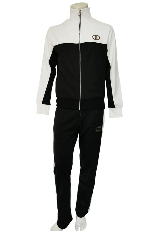 Gucci Men's Tracksuit Black and White