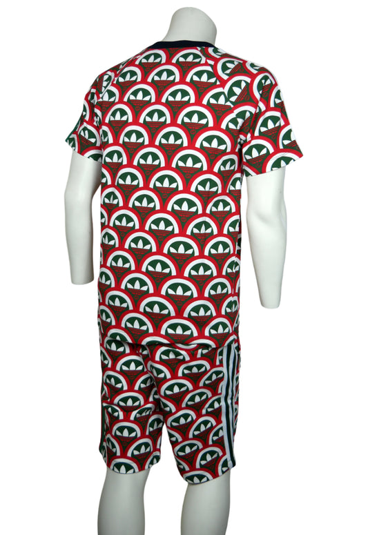 Gucci X Adidas kurzer Trainingsanzug