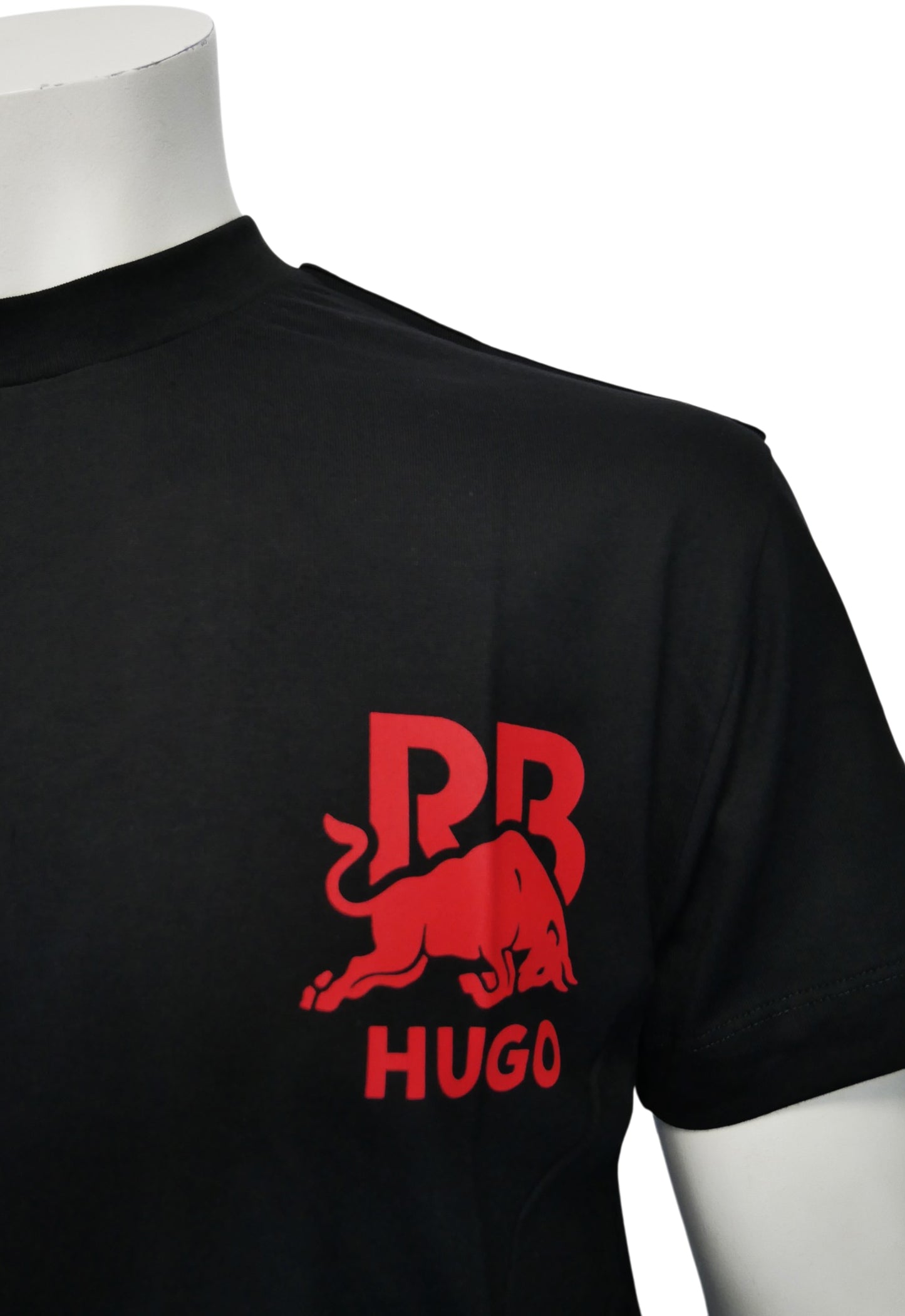 Hugo Boss X RB Herren T-Shirt Schwarz