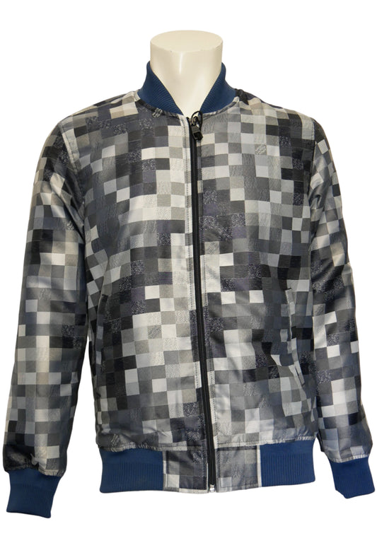 Louis Vuitton Men's Blue Bomber Jacket