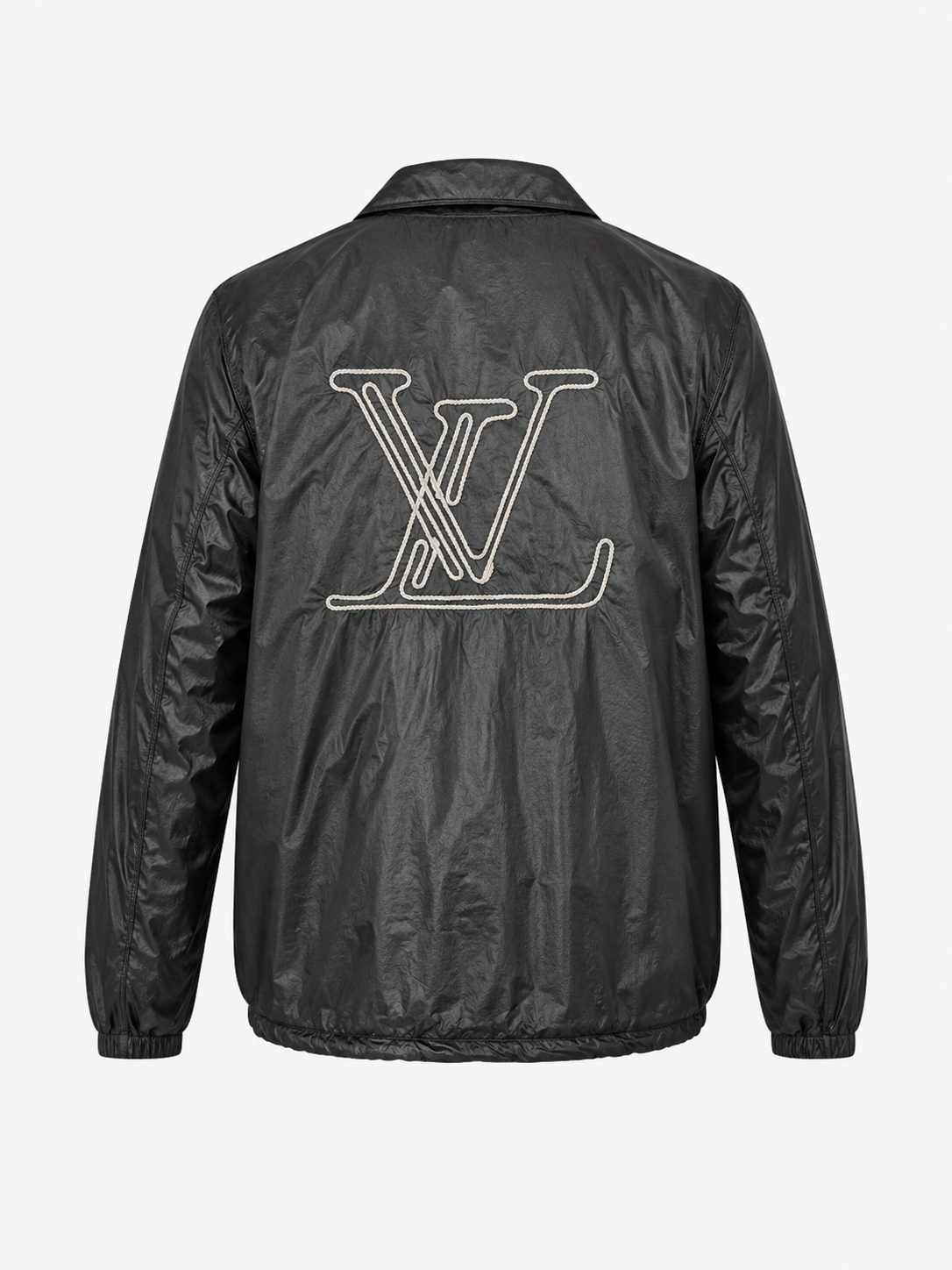 Louis Vuitton Herren Embroidered Nylon Blouson Jacke