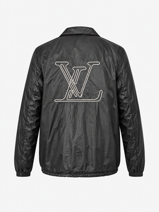 Louis Vuitton Men's Embroidered Nylon Blouson Jacket