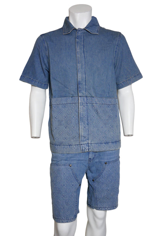 Louis Vuitton Herren Jeans Set – Vorderansicht