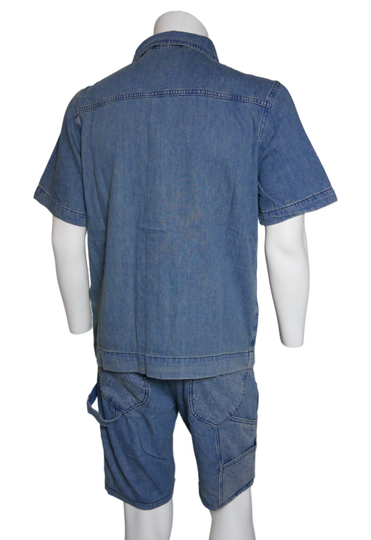 Louis Vuitton Jeans Set