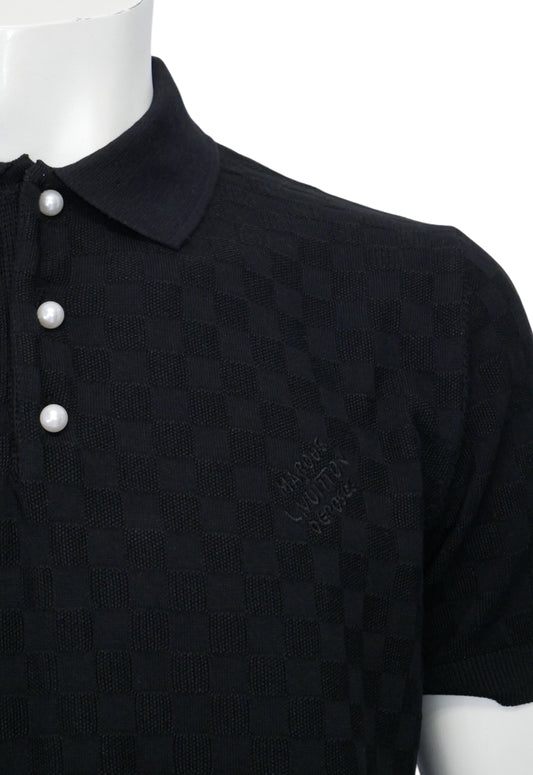 Louis Vuitton Heren Polo Zwart