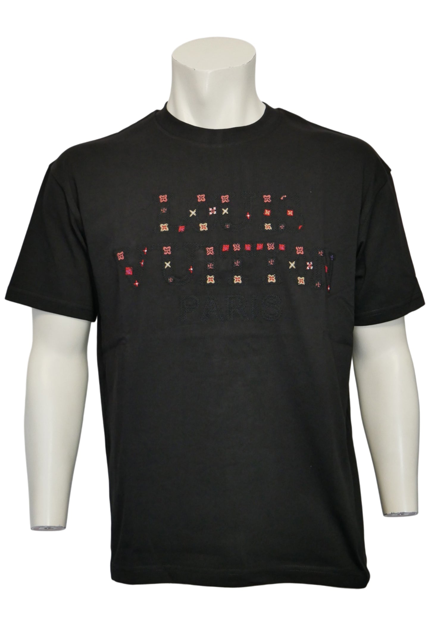 Louis Vuitton Herren T-Shirt Schwarz