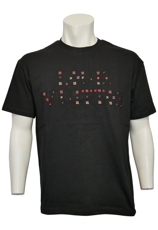 T-shirt da uomo Louis Vuitton Nero