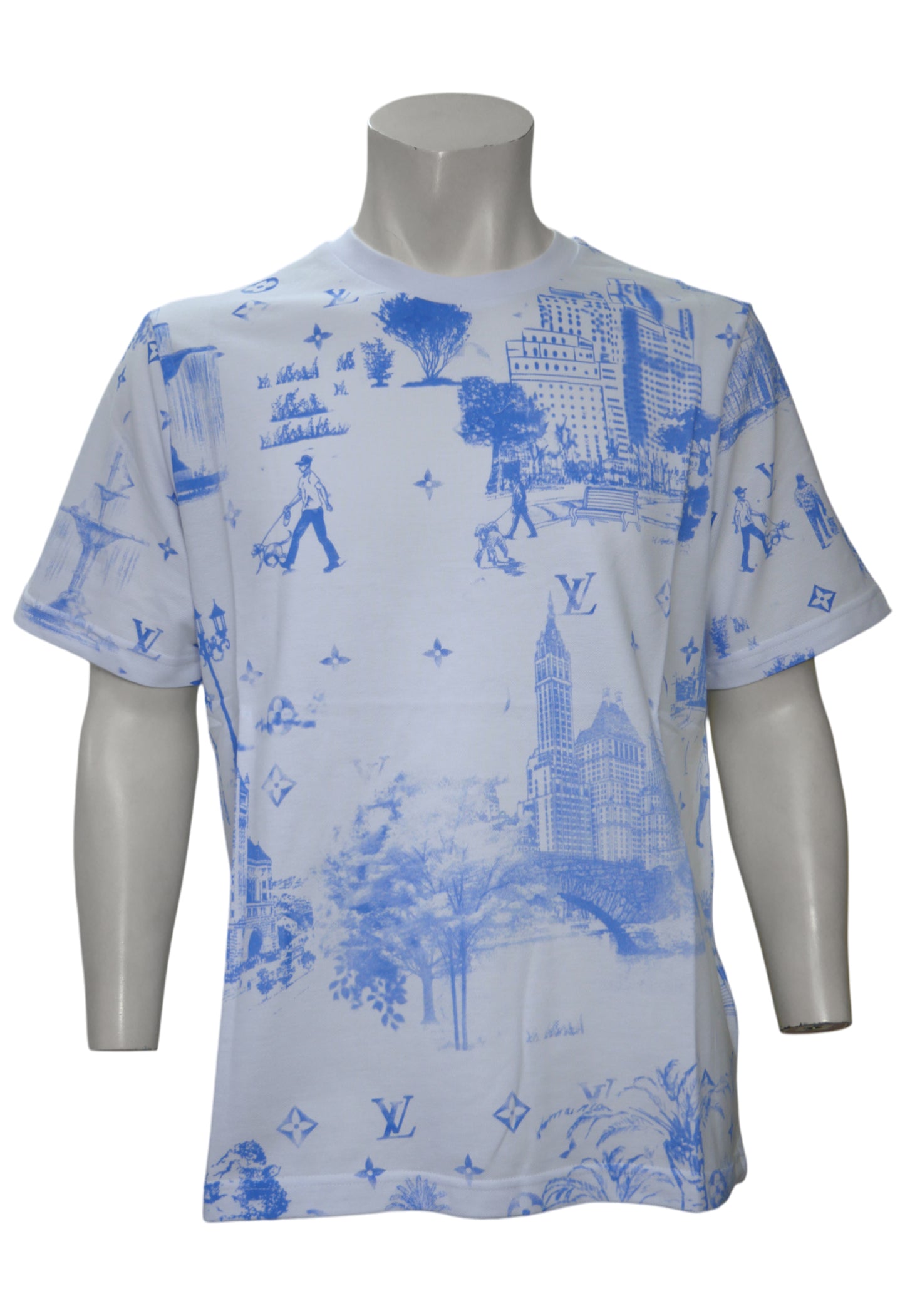 Louis Vuitton Herren T-Shirt Weiss