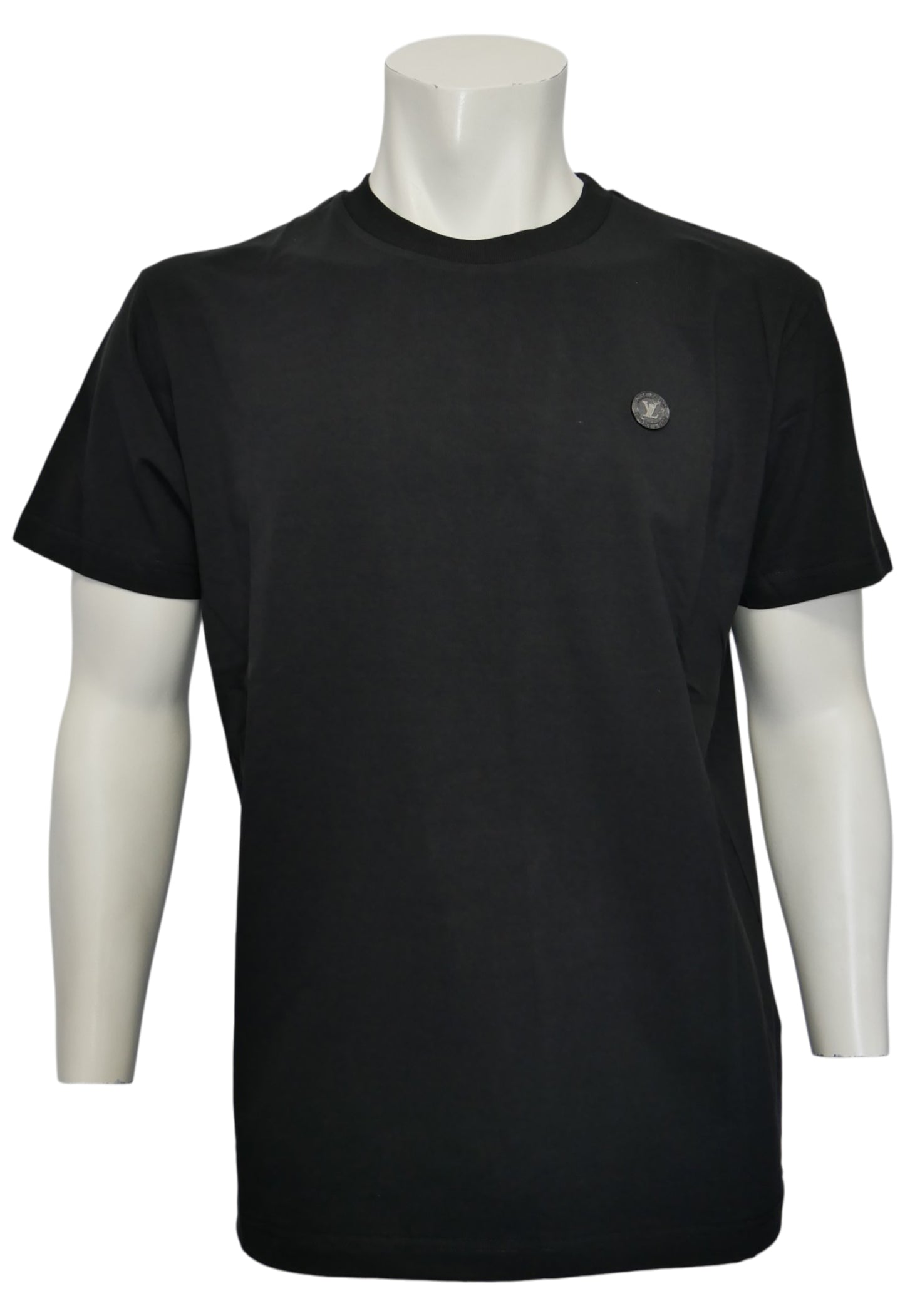 Louis Vuitton T-shirt uomo Nero in cotone stretch
