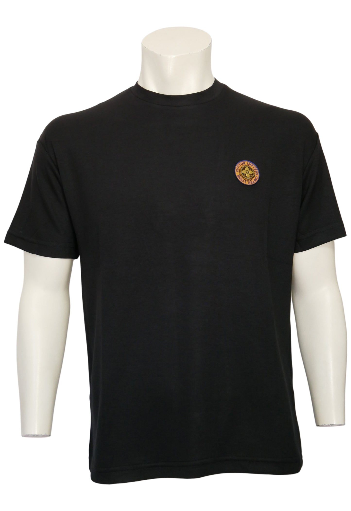 Louis Vuitton T-shirt da uomo Nero in cotone elasticizzato