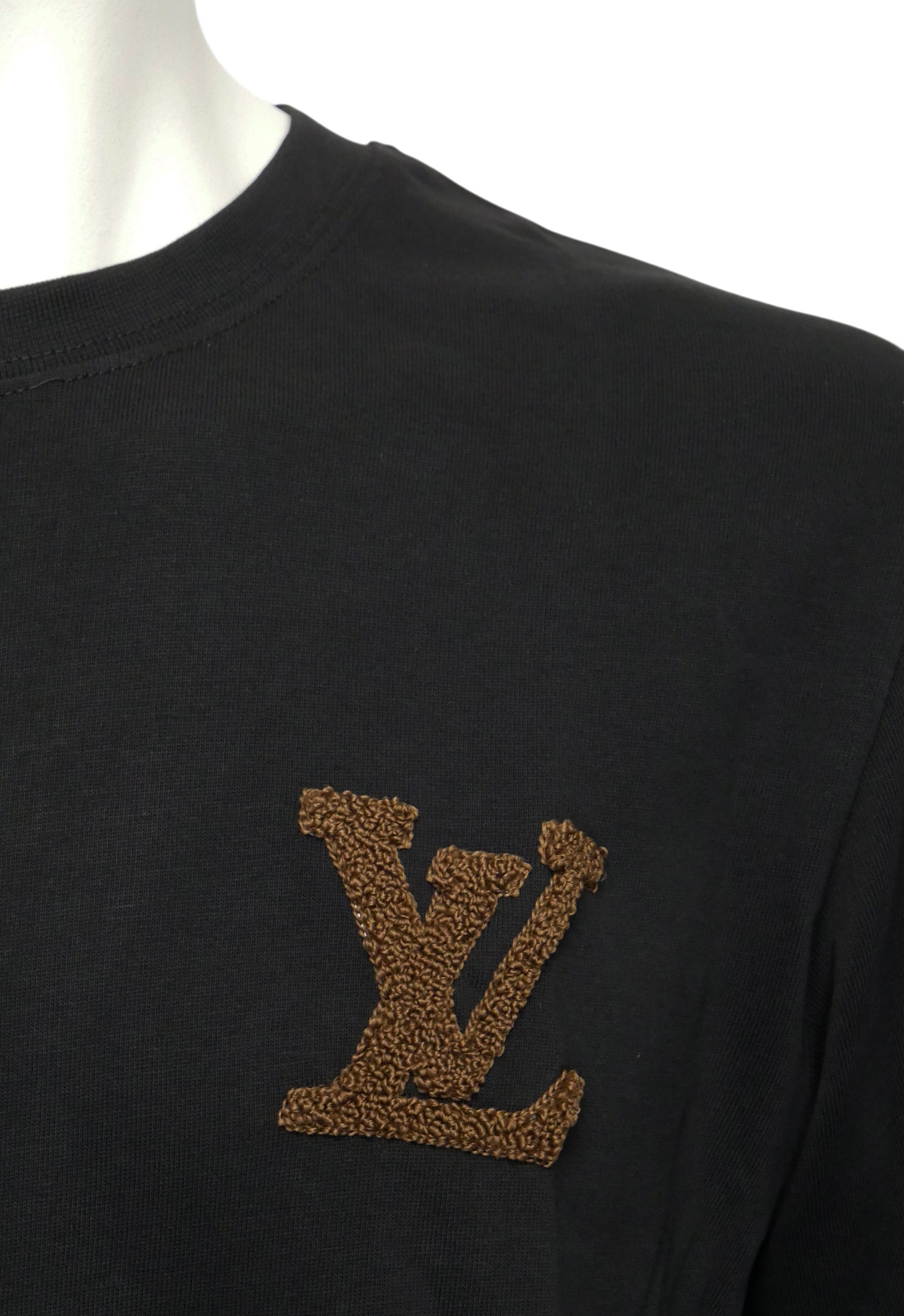 Louis Vuitton Men's Black T-Shirt