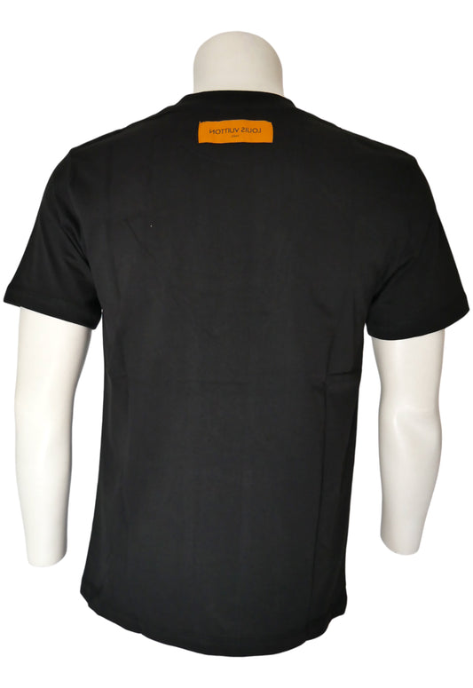 Louis Vuitton T-Shirt in Schwarz, dezente Ausführung