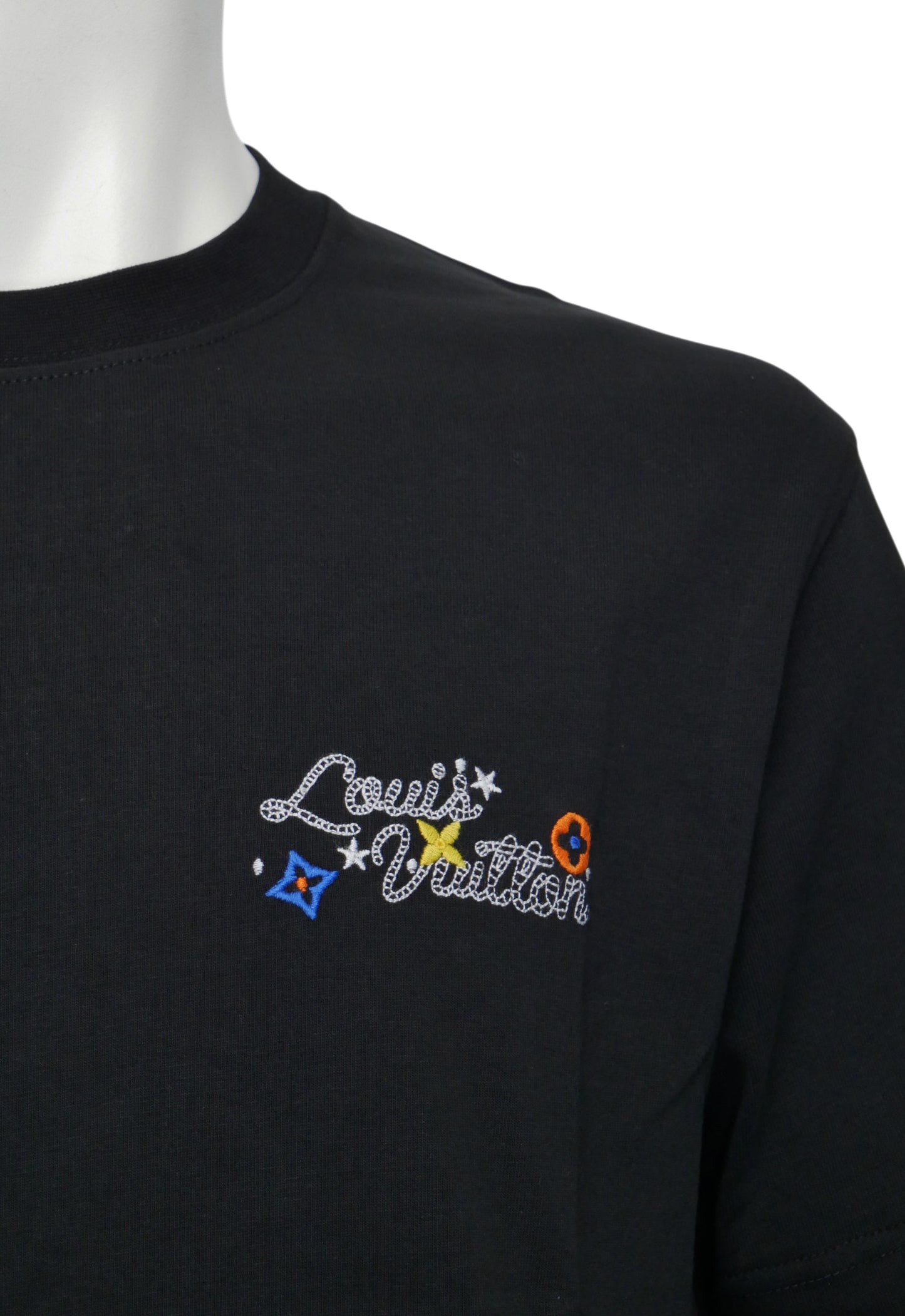 Louis Vuitton Heren T-shirt Zwart