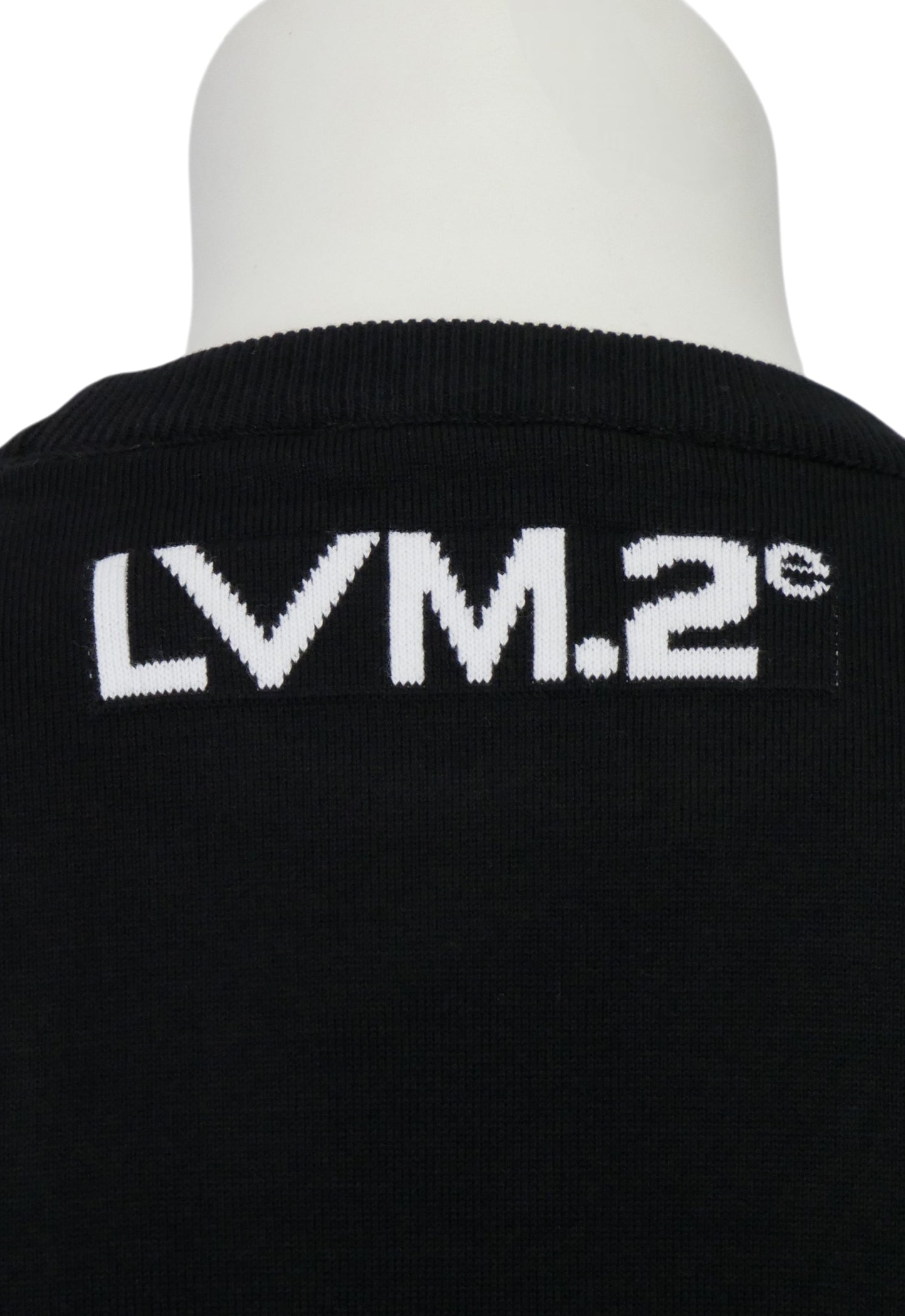 Louis Vuitton T-shirt da uomo in maglia fine Nero