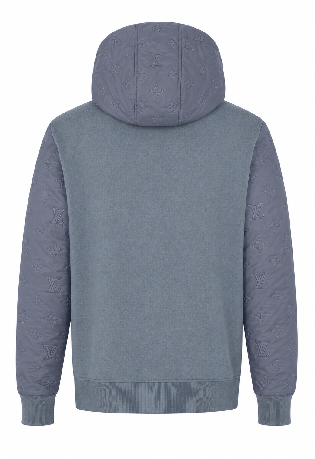 Louis Vuitton Signature Hybrid Hooded Zip-Up Sweatshirt