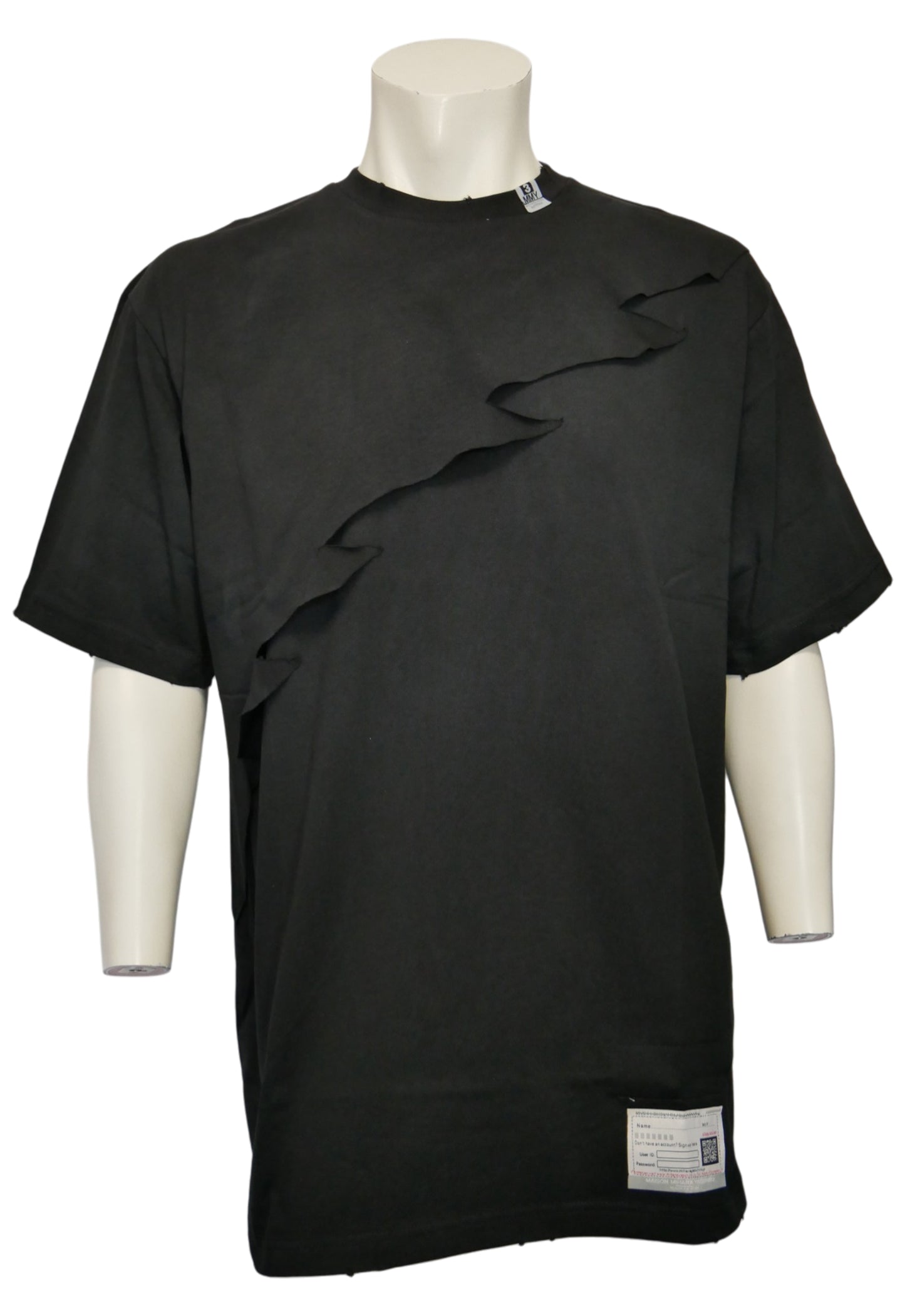 T-shirt Uomo Maison Mihara Yasuhiro Nero