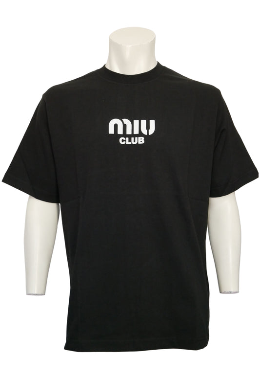 Miu Miu T-shirt da uomo Nero