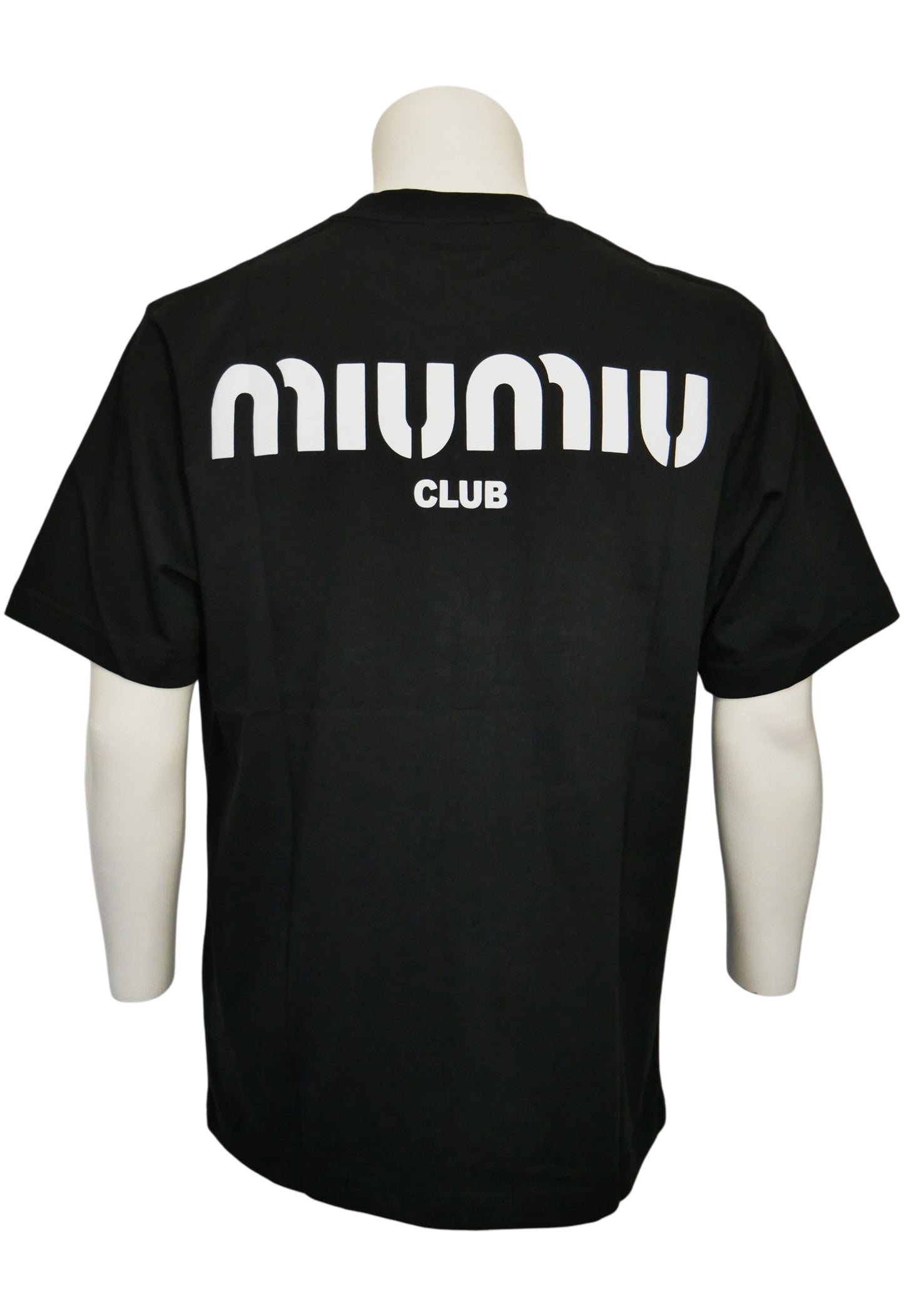 Miu Miu Herren T-Shirt Schwarz