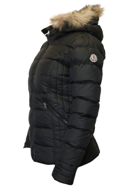 Moncler Damen Leichte Steppjacke Schwarz