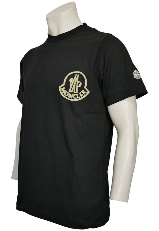 Moncler Herren T-Shirt Schwarz