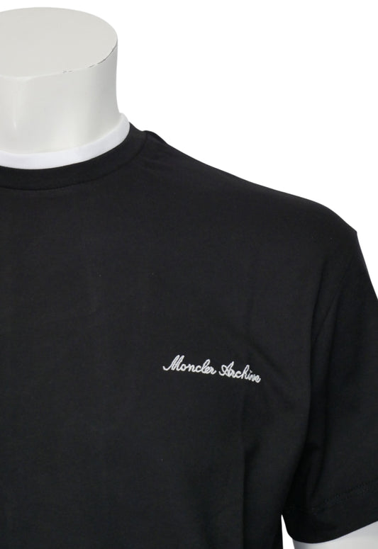 Moncler T-shirt da uomo Nero