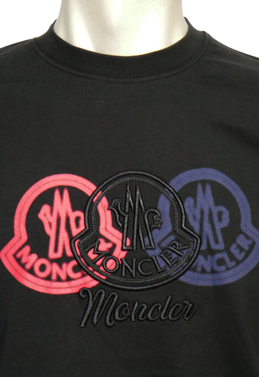 Moncler T-shirt uomo Nero