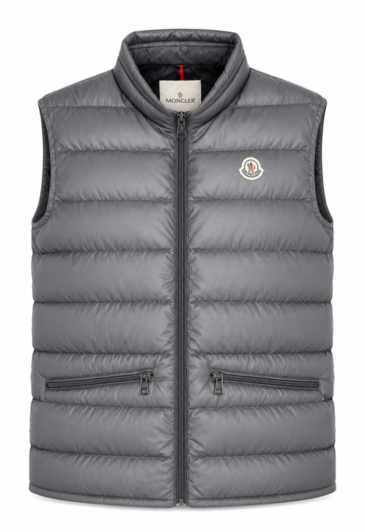 Moncler Men's Grey Vest