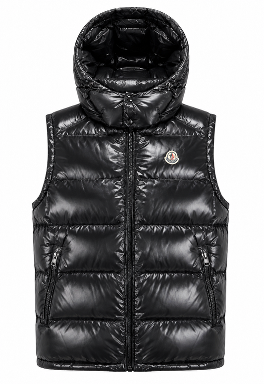 Moncler Men's Black Vest