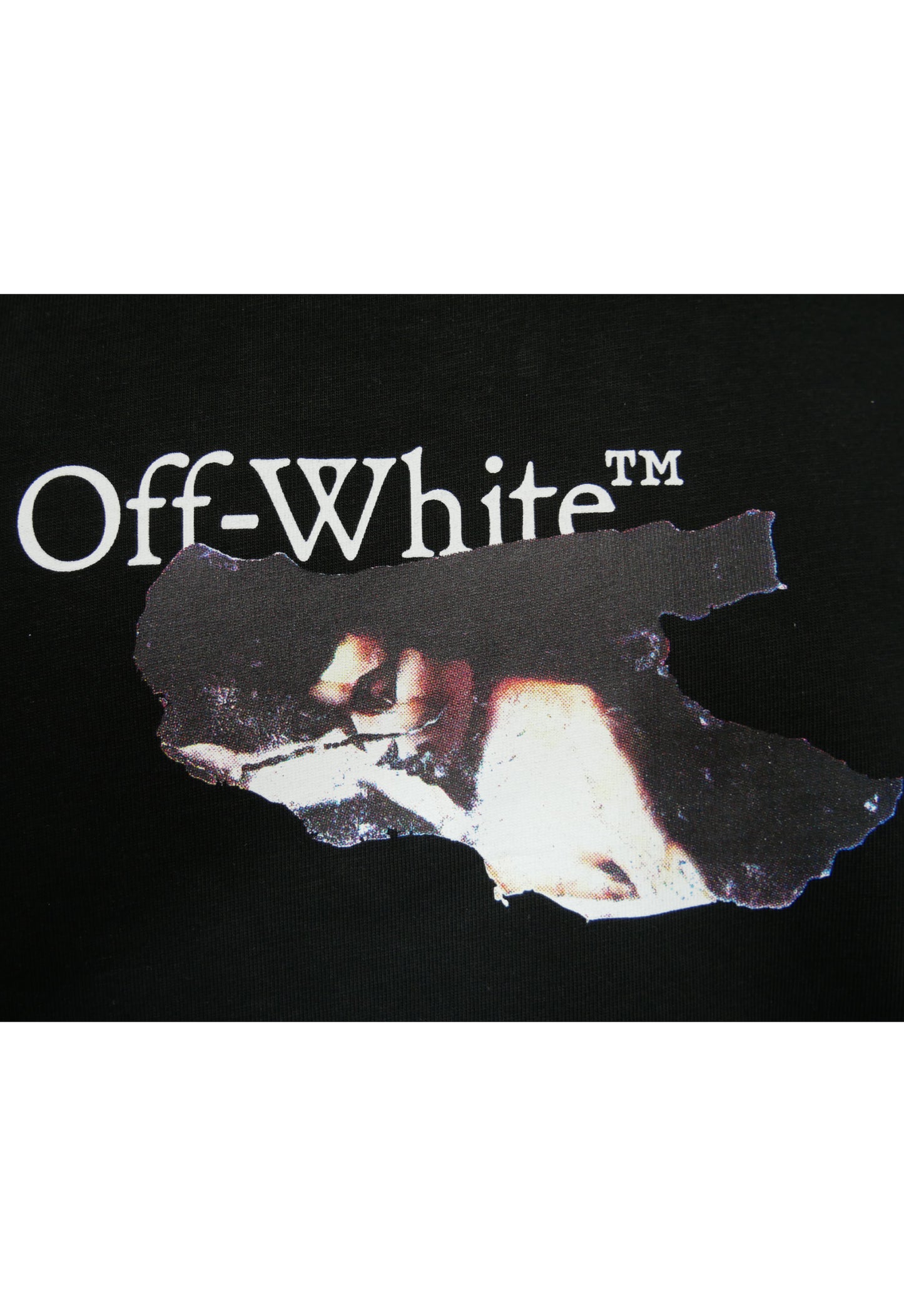 Off-White Men's T-Shirt Black