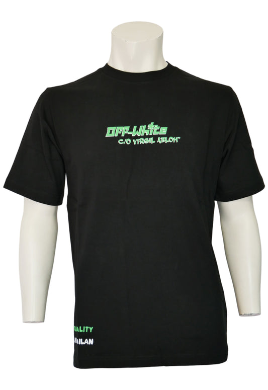 Off-White Herren T-Shirt Schwarz