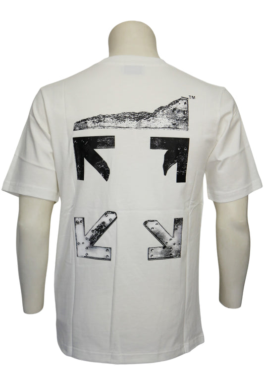 Off-White T-shirt da uomo bianco