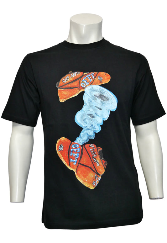 Off-White Men's T-Shirt Black